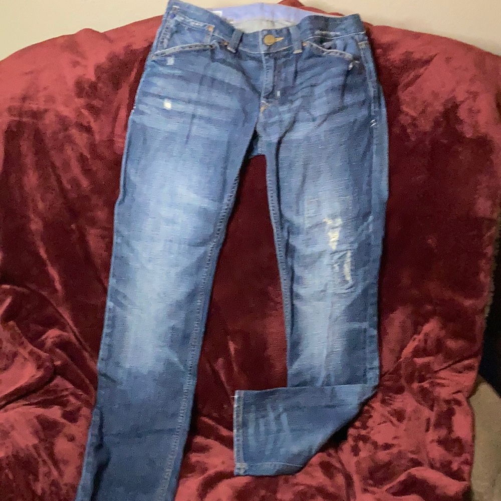 Patched Jeans